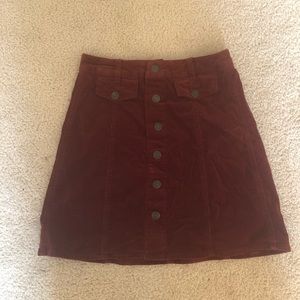 Mossimo Corduroy skirt